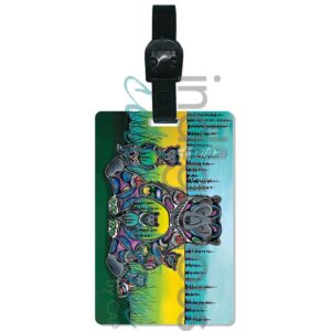 Luggage Tag Bear Medicine