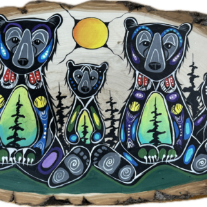 Family Awasos on Wood