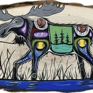 Moose on Wood