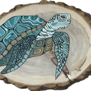 Tolga (Turtle) on Wood