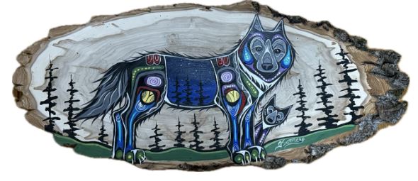 A visual size guide comparing various dimensions of Woodland style art prints, from small greeting card sizes to large gallery-ready formats.