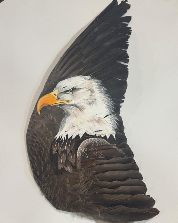 A collection of carefully selected natural materials and high-quality art supplies used by Focal Point Artistry for mixed media projects and textured artwork.